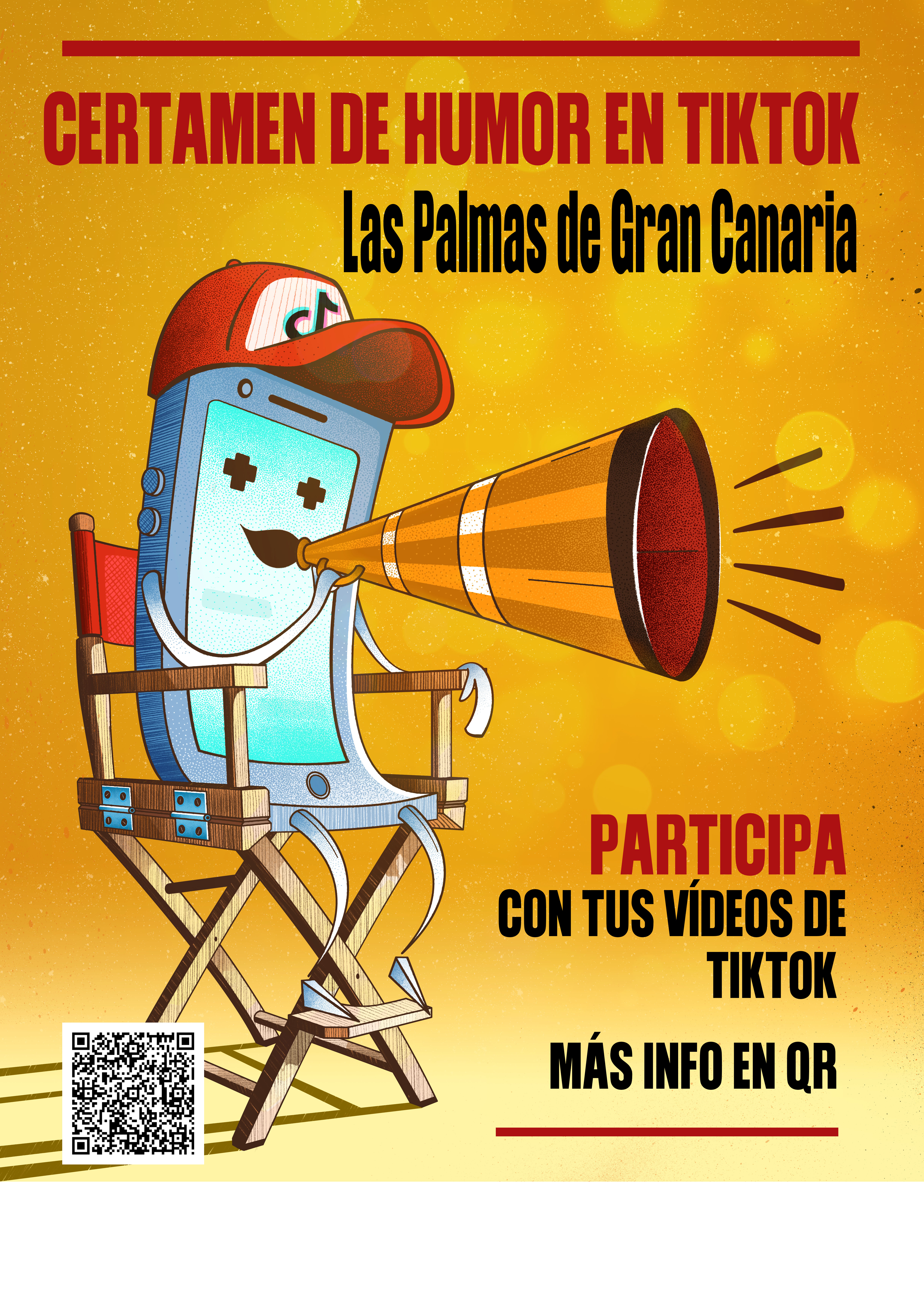 Cartel Certamen de humor Las Palmas de Gran Canaria