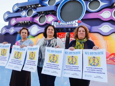 Campaña de prevención de agresiones sexistas en el Carnaval 2