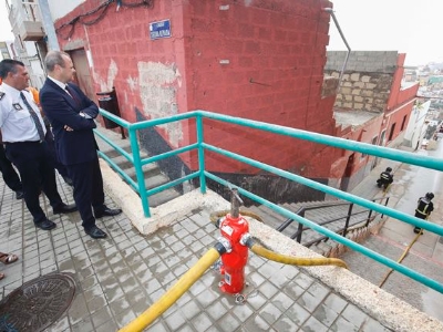 El Risco de San Nicolás cuenta con una nueva red de hidrantes 4