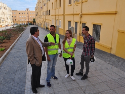 El Ayuntamiento concluirá a lo largo del año 2018 la renovación de más de 700 viviendas en el barrio de Escaleritas 4