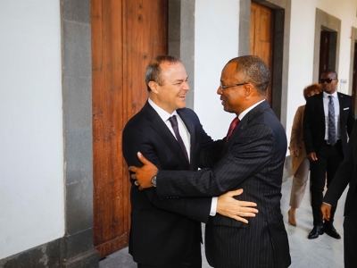 Augusto y el primer ministro de Cabo Verde 2