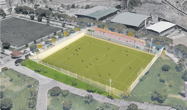 El Ayuntamiento iniciará la construcción del nuevo campo de fútbol de Las Rehoyas tras el verano y mantendrá en  activo el actual campo hasta 2019 3
