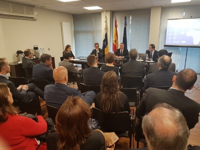 Augusto Hidalgo presenta en Bruselas a Las Palmas de Gran Canaria como capital de inversiones y negocios 4