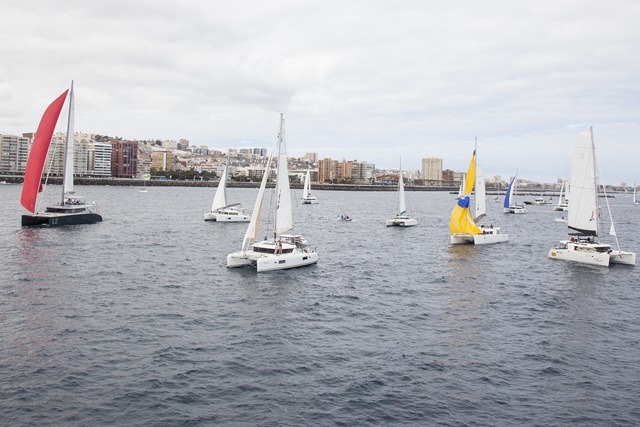 La ARC Plus zarpa rumbo a Cabo Verde y abre el gran mes de la náutica en Las Palmas de Gran Canaria