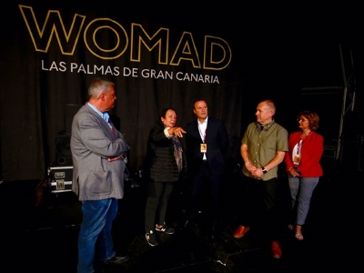 Hidalgo supervisa los preparativos finales del WOMAD e invita a sumarse al ambiente único que genera el festival 3