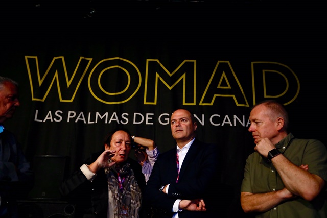 Hidalgo supervisa los preparativos finales del WOMAD e invita a sumarse al ambiente único que genera el festival