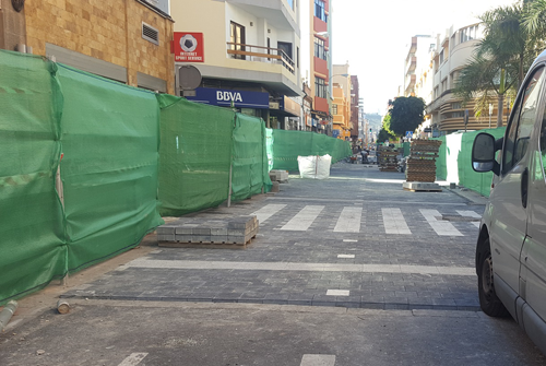El Ayuntamiento reabre al tráfico el próximo lunes el tramo de la Calle Guanarteme situado junto a la Plazoleta Farray