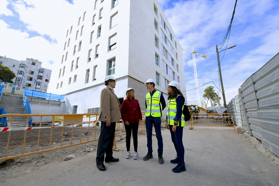 El Ayuntamiento inicia los trabajos de construcción de 24 nuevas viviendas de la reposición de Tamaraceite
