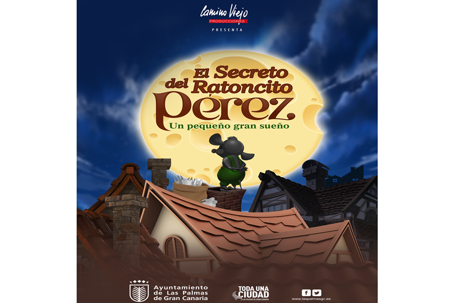 La obra "El Secreto del Ratoncito Pérez" recorre los barrios del Distrito Vegueta-Cono Sur-Tafira por Navidad