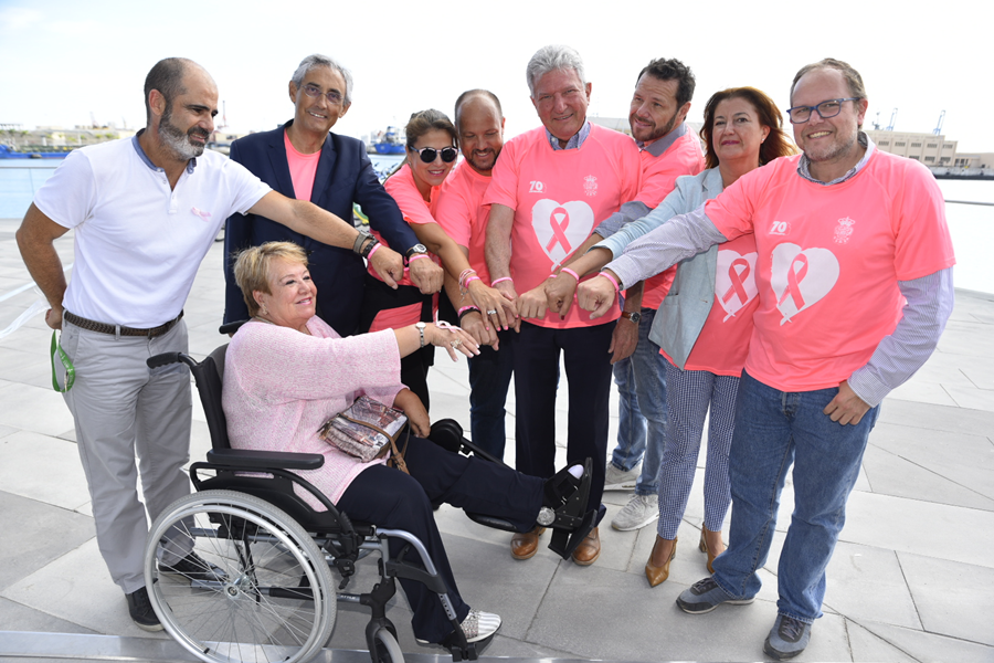El Ayuntamiento presenta 20 Sítycletas rosas para el Día Mundial contra el cáncer de mama