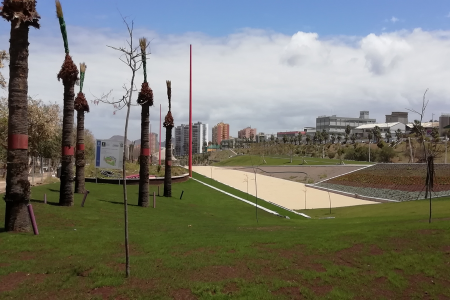 El Ayuntamiento culmina las obras de la IV fase del Parque deportivo de La Ballena