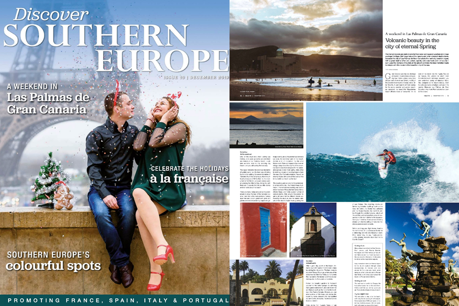 La revista Scan Magazine difunde en los aeropuertos de Escandinavia los atractivos de Las Palmas de Gran Canaria como destino turístico