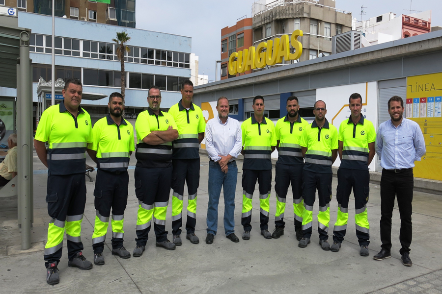Guaguas Municipales refuerza sus talleres con la incorporación de ocho nuevos electromecánicos