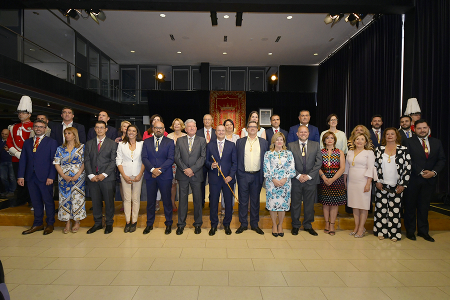 recinto financiero Globo El Ayuntamiento de Las Palmas de Gran Canaria inicia su XI Mandato con el  nombramiento de