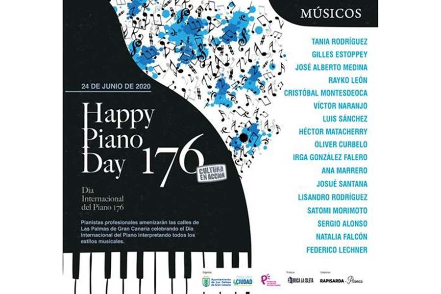 Las Palmas de Gran Canaria retoma la celebración del Día Internacional del Piano