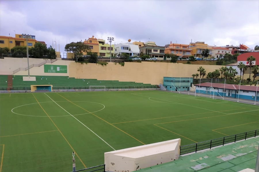 El IMD invierte 547.292 euros para reformar y mejorar la superficie del campo de fútbol Vicente López Socas