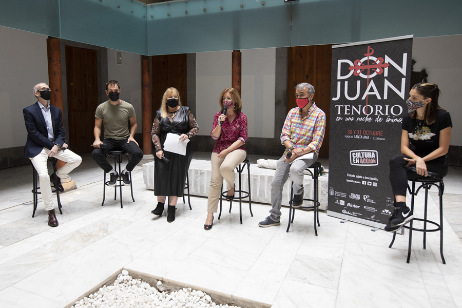 La música y el teatro comparten protagonismo en «Don Juan Tenorio en una noche de ánimas»