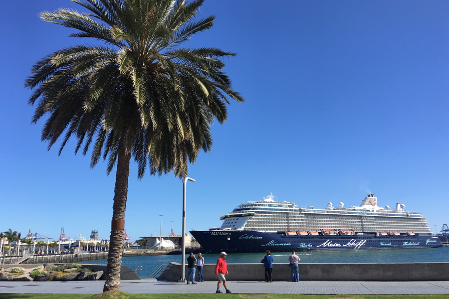 Las Palmas de Gran Canaria espera a seis cruceros durante el fin de semana
