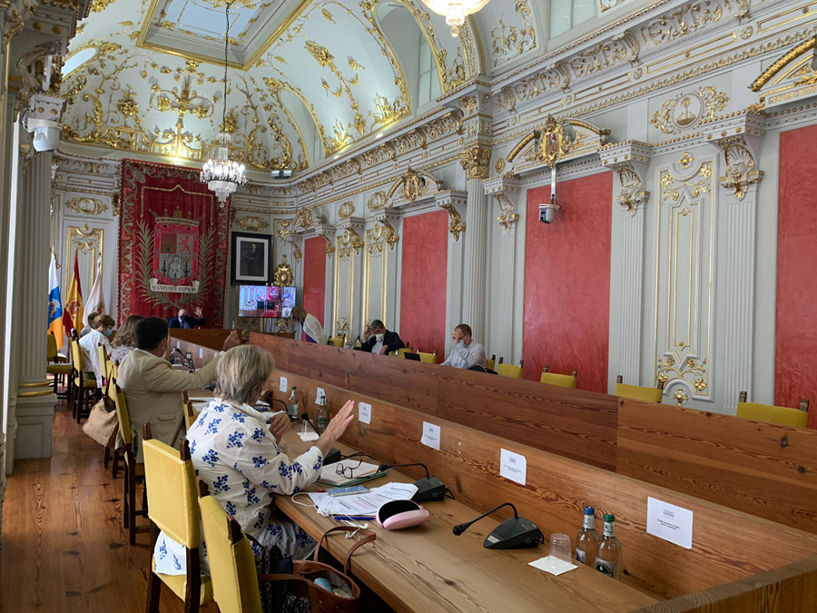 El Pleno del Ayuntamiento respalda la candidatura de Las Palmas de Gran Canaria a Capital Europea de la Cultura en 2031 en una declaración institucional