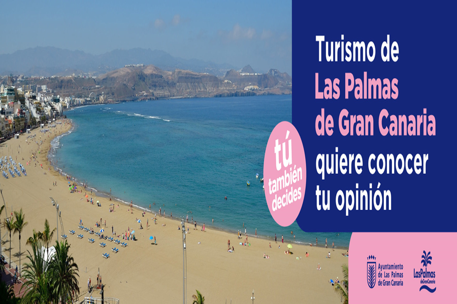 Turismo  de Las Palmas de Gran Canaria pone en marcha una consulta ciudadana sobre la actividad turística