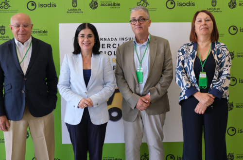 Darias inaugura las IV Jornadas de Inserción Socio Laboral de Personas con Discapacidad dedicadas al Transporte y la Movilidad