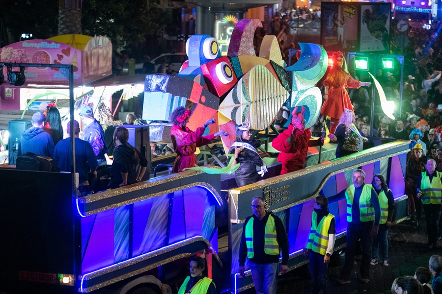 Carroza entierro de la sardina carnaval 2019