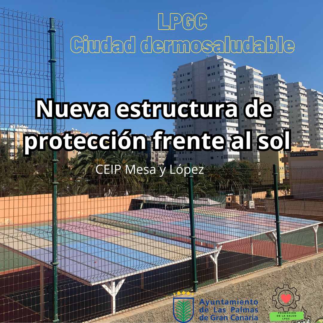 Nueva estructura de protección frente al sol