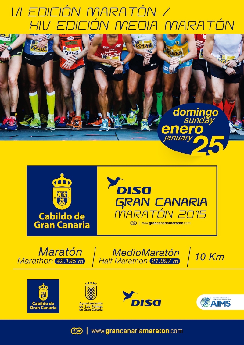 Cartel Disa Maraton 2015