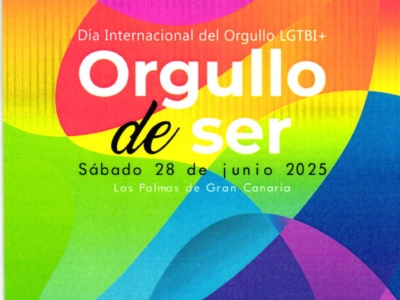 Reverso cartel orgullo de ser