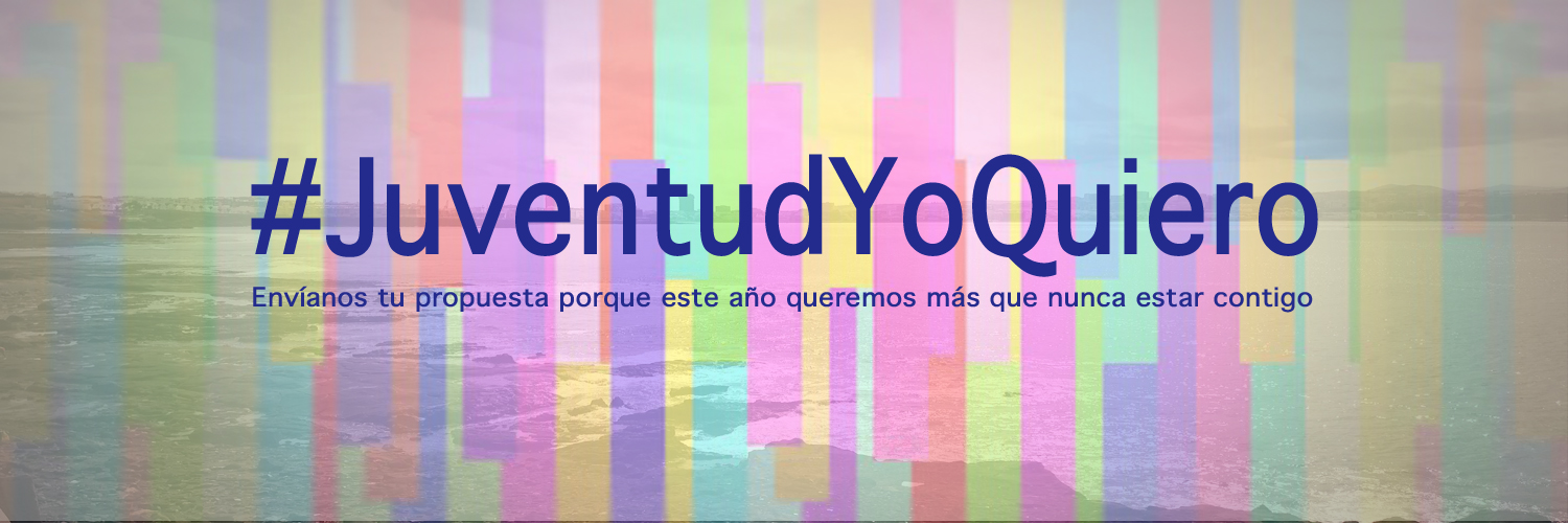 banner twitter #juventud yo quiero