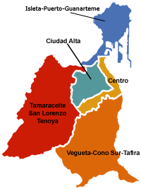 Distritos de Las Palmas de Gran Canaria
