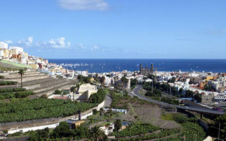 Panorámica del Barranco de Guiniguada