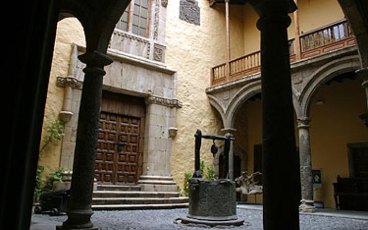 Patio interior de la Casa de Colón