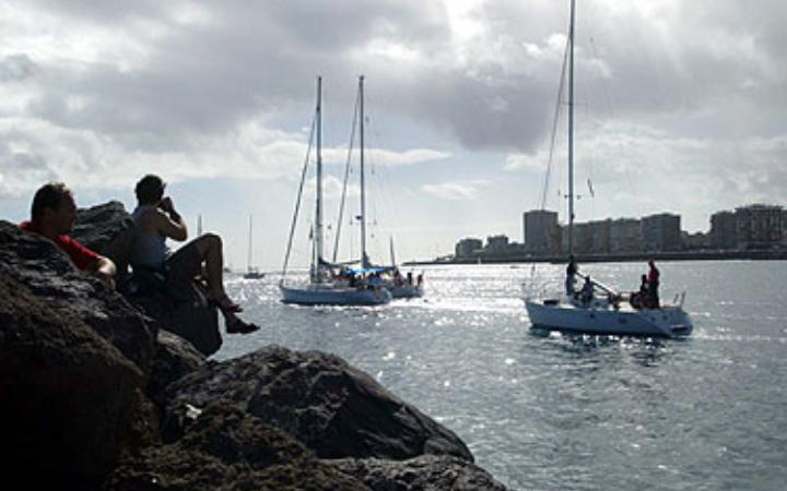 Barcos en el Muelle Deportivo