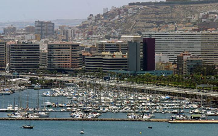 Paisaje Urbano visto desde el mar