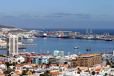 Vista del puerto