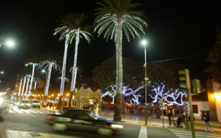 San Telmo de noche