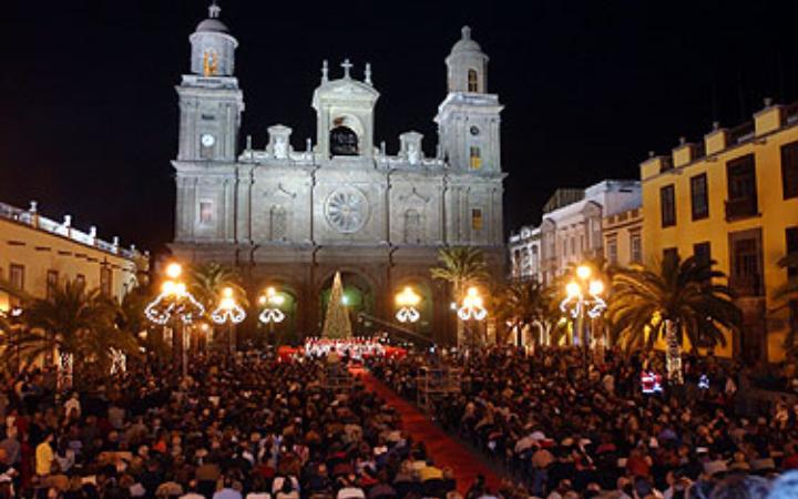 Concierto de Navidad en la Plaza de Santa Ana