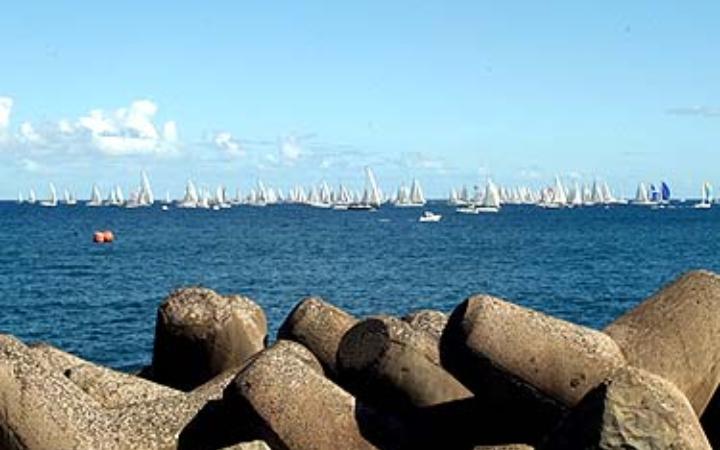 Panorámica Salida Regata ARC