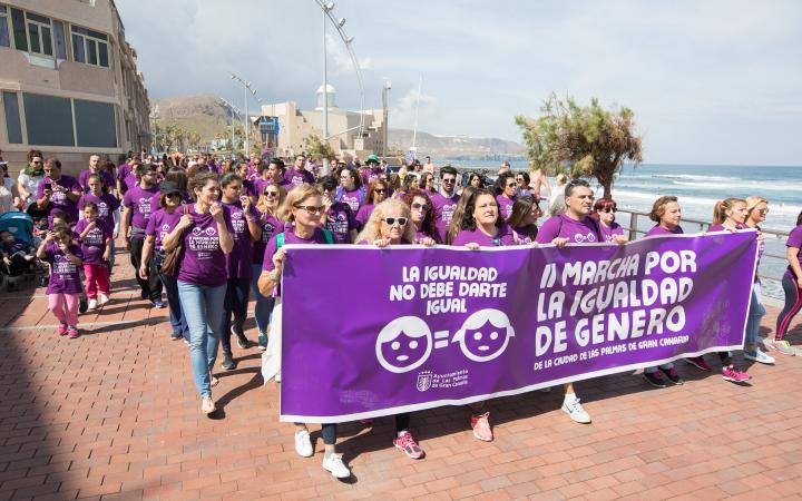 II Marcha por la Igualdad de la Ciudad de Las Palmas de Gran Canaria