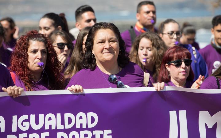 II Marcha por la Igualdad de Género de la ciudad de Las Palmas de Gran Canaria
