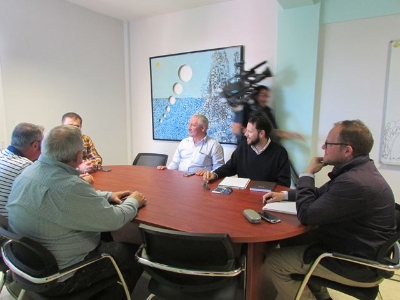 Reunión sobre libranza taxis
