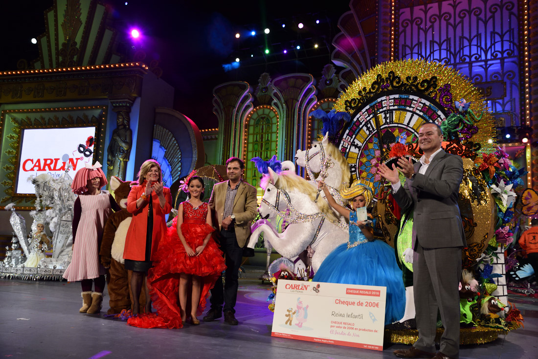 Reina infantil Carnaval 2016 Las Palmas de Gran Canaria