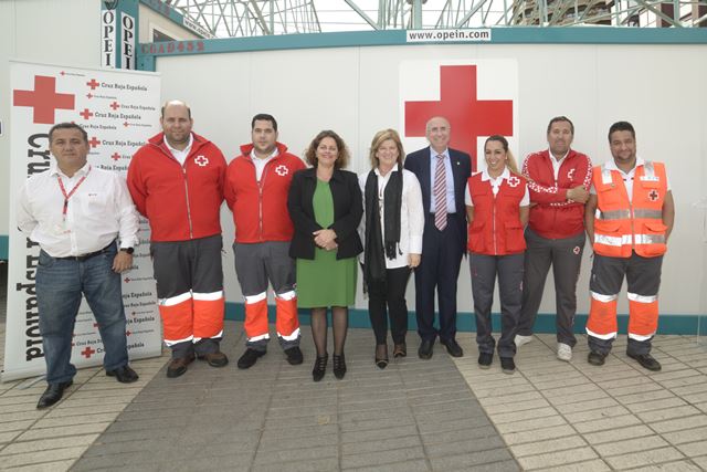Voluntarios de Cruz Roja