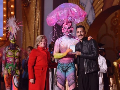 ENTREGA 3º PREMIO MAQUILLAJE CORPORAL