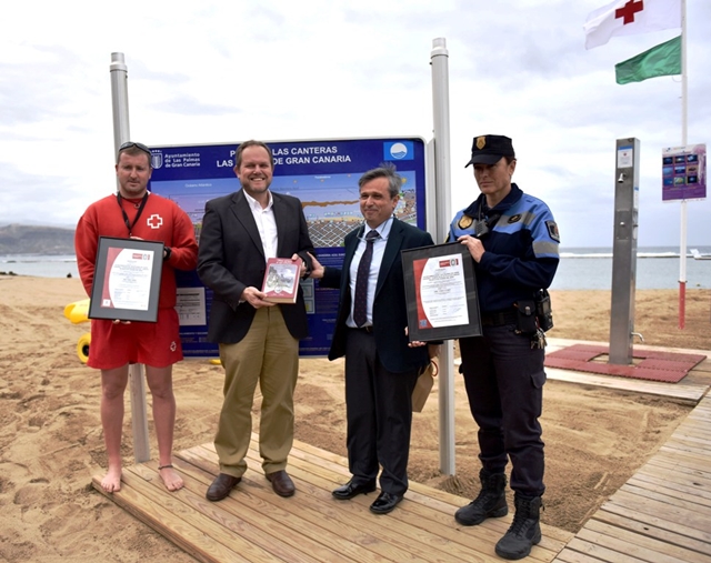 Entrega certificaciones calidad Las Canteras - Accesibilidad y gestión Ambiental