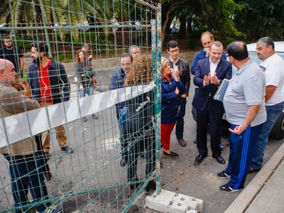 Obras para inundaciones en Reina Mercedes 4