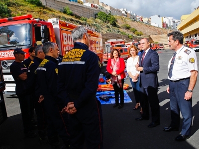 Formación de los bomberos de la capital 1