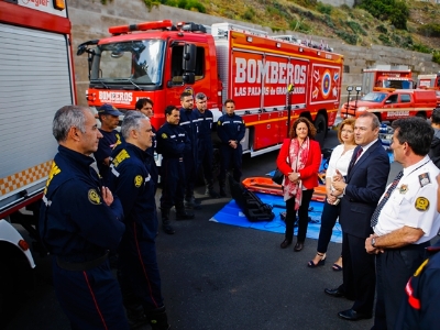 Formación de los bomberos de la capital 2