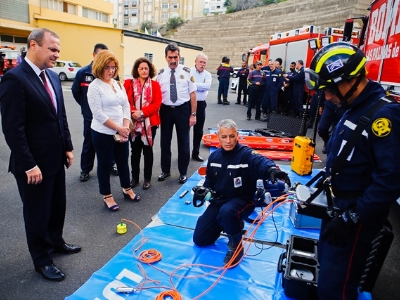 Formación de los bomberos de la capital 4
